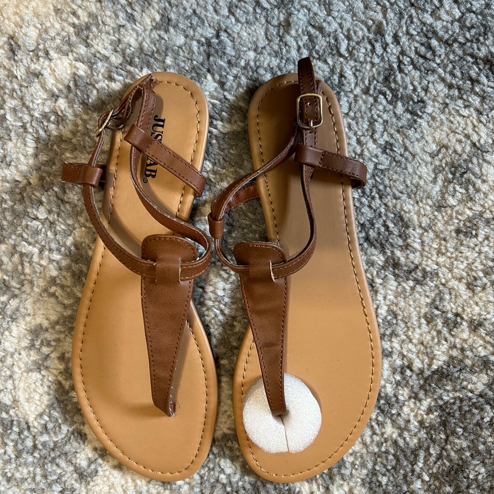 JustFab sandals! Never worn!